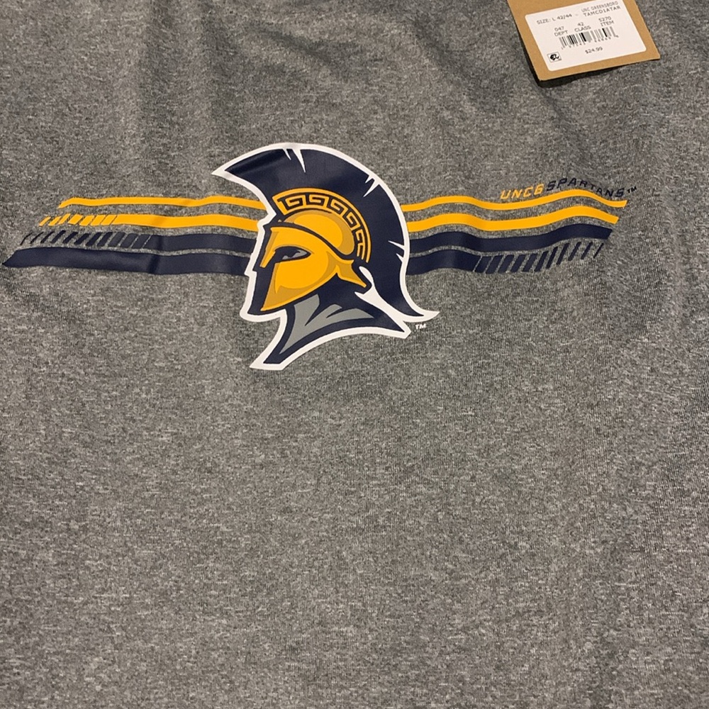 University North Carolina Spartans T-Shirt NEW Official UNCG Sizes S M L & XXL